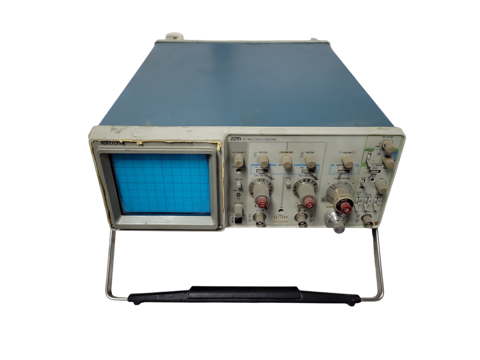 Tektronix 2215A 60MHz 2 Channel Analog Oscilloscope READ