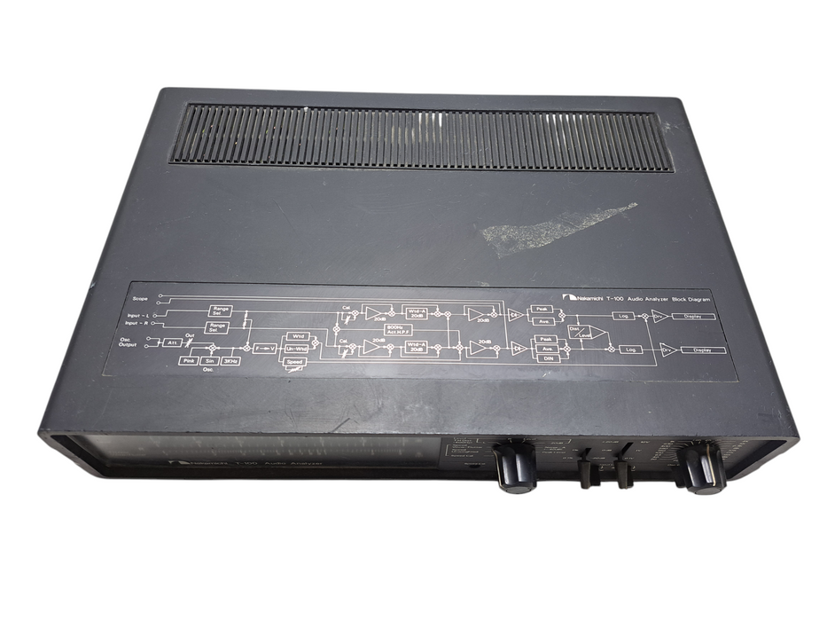 Nakamichi T-100 Audio Analyzer Vintage *PARTS READ*