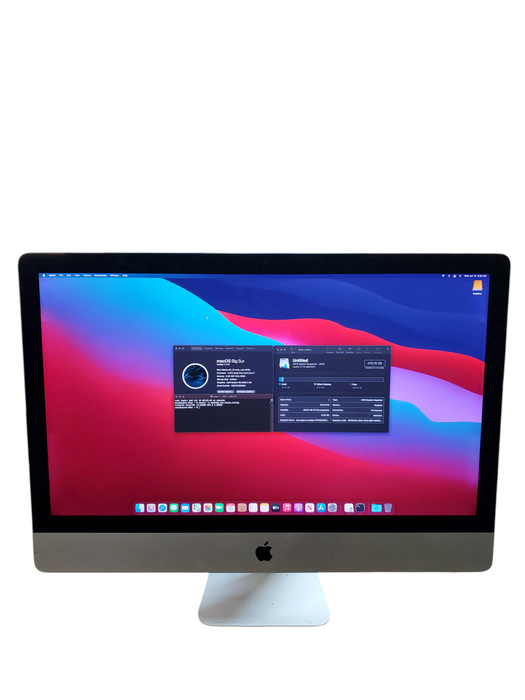 Apple iMac Retina 5K 27" Late 2015 i7-6700K @ 4 GHz 8GB RAM 500GB HDD ASIS