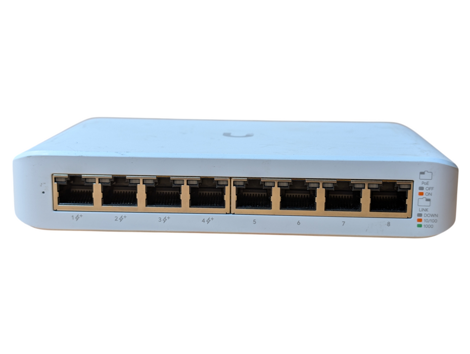 Ubiquiti UniFi USW-Lite-8-PoE 8-Port Gigabit PoE  Managed Switch PELASE READ