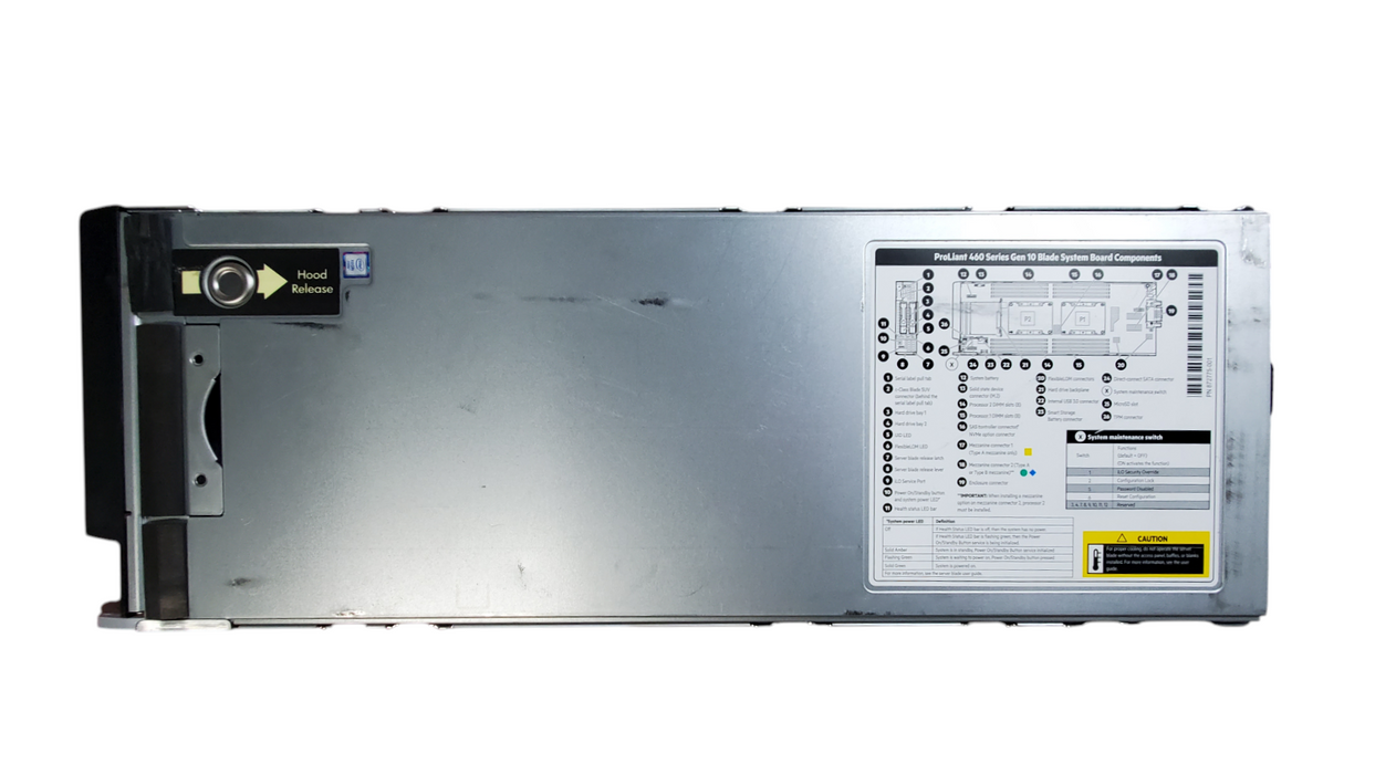 HP ProLiant BL460c Gen10 - 2x Xeon Gold 5120 - No RAM/HDD