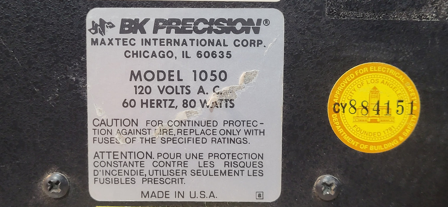 Vintage B&K Precision Model 1050 Complete Telephone Product Analyzer | READ