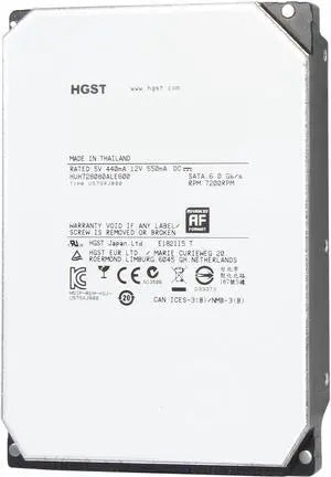 HGST Ultrastar 8TB 7200 RPM 3.5 inch Internal Desktop Drive 0F29801 100% Health