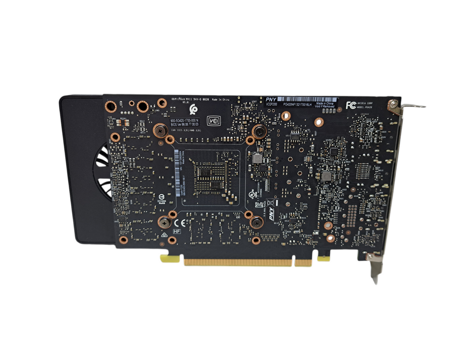 PNY NVIDIA Quadro P2200 5GB GDDR5X Graphics Card | 4x DisplayPort
