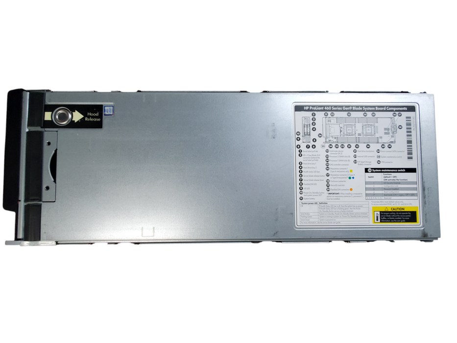 HP ProLiant BL460c Gen9 Blade Server - 2x Intel Xeon E5-2683 v3 - No RAM/HDD