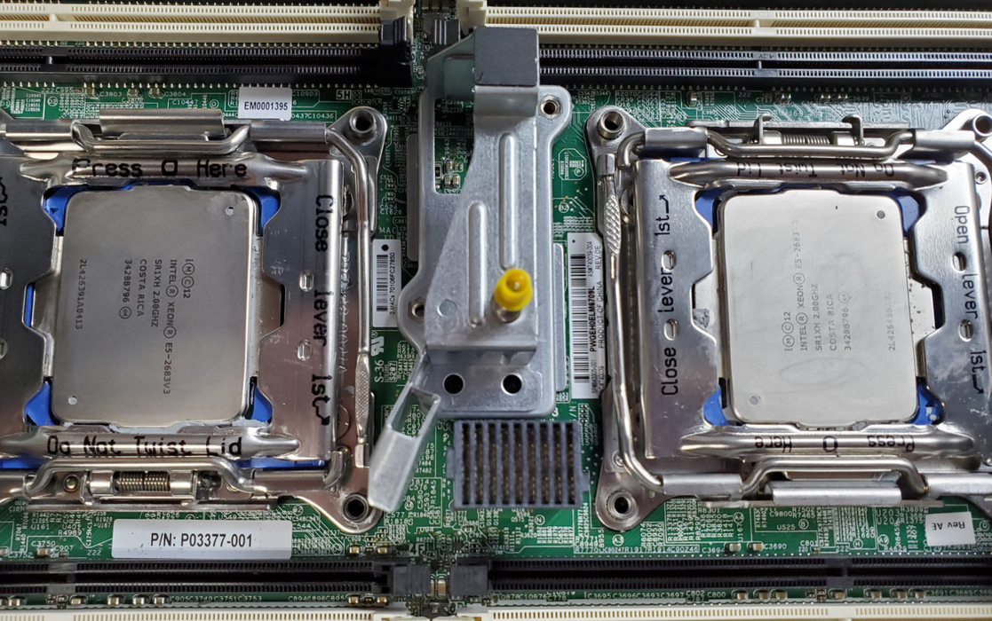 HP ProLiant BL460c Gen9 Blade Server - 2x Intel Xeon E5-2683 v3 - No RAM/HDD