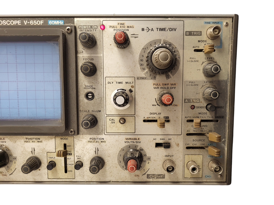 HITACHI Denshi Ltd. - Oscilloscope - V-650F / V650- 60MHz READ