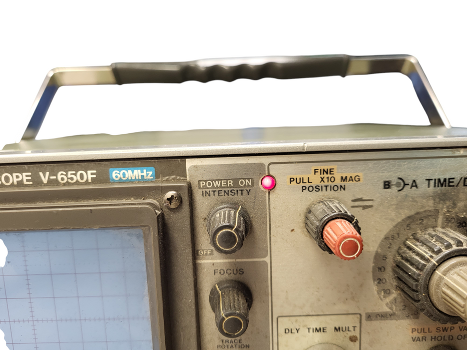 HITACHI Denshi Ltd. - Oscilloscope - V-650F / V650- 60MHz READ