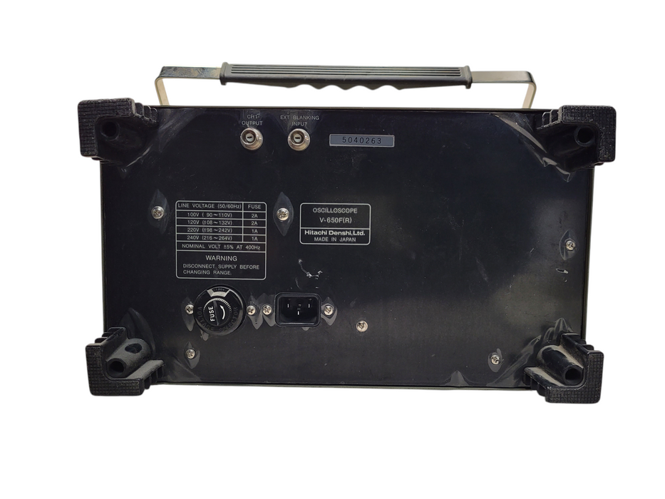 HITACHI Denshi Ltd. - Oscilloscope - V-650F / V650- 60MHz READ