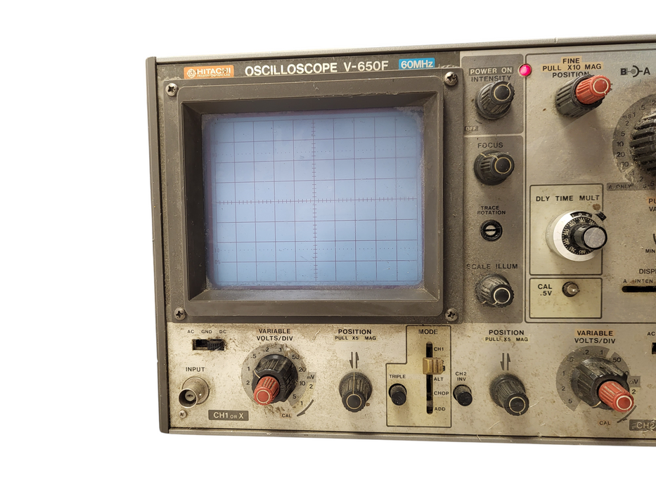 HITACHI Denshi Ltd. - Oscilloscope - V-650F / V650- 60MHz READ