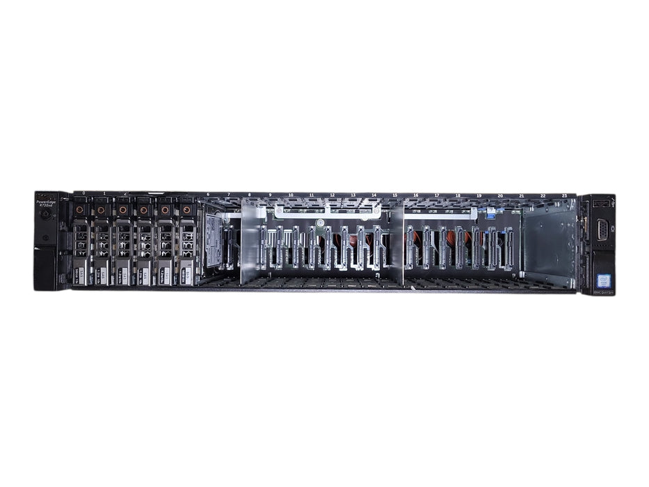 Dell PE R730xd 2U 26x2.5", 2x Xeon E5-2683v4, 96GB DDR4, 6x1.8TB SAS, H730Mini