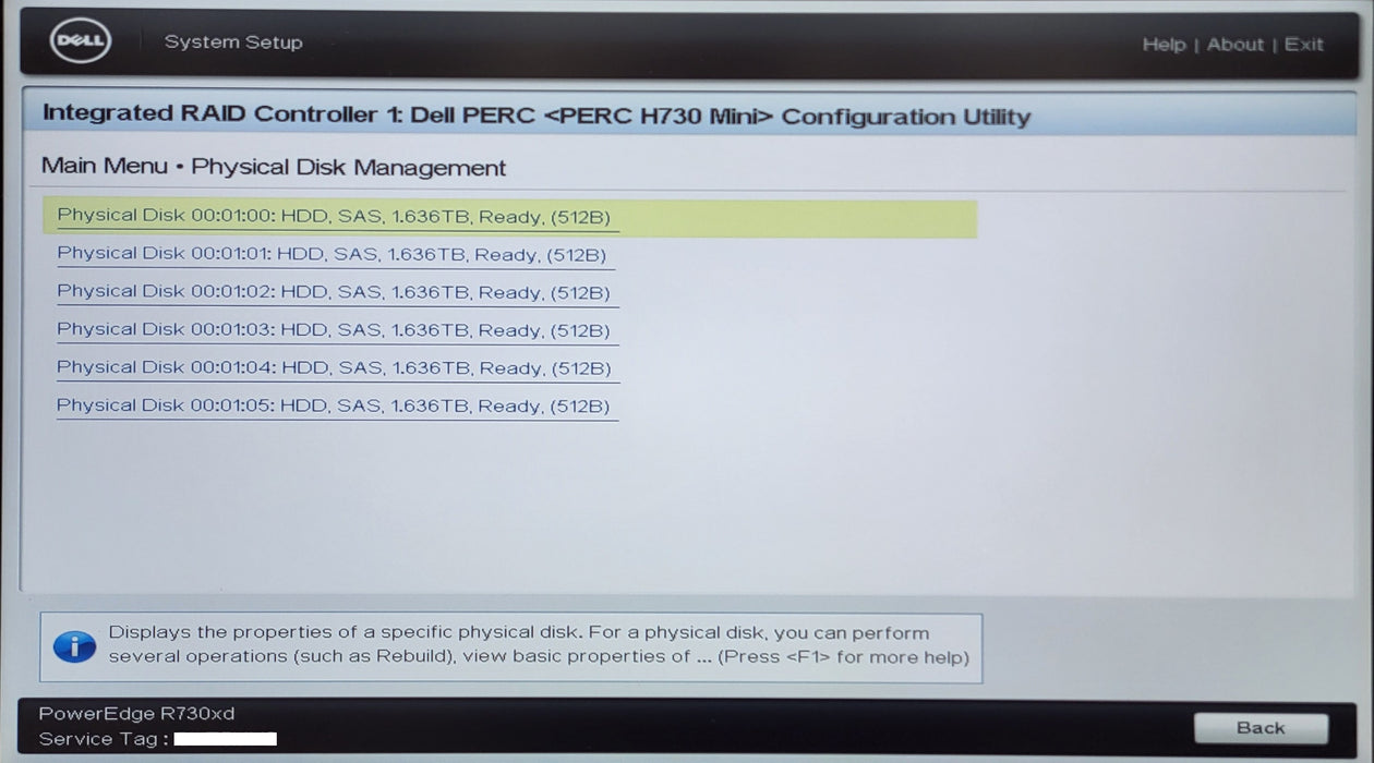 Dell PE R730xd 2U 26x2.5", 2x Xeon E5-2683v4, 96GB DDR4, 6x1.8TB SAS, H730Mini