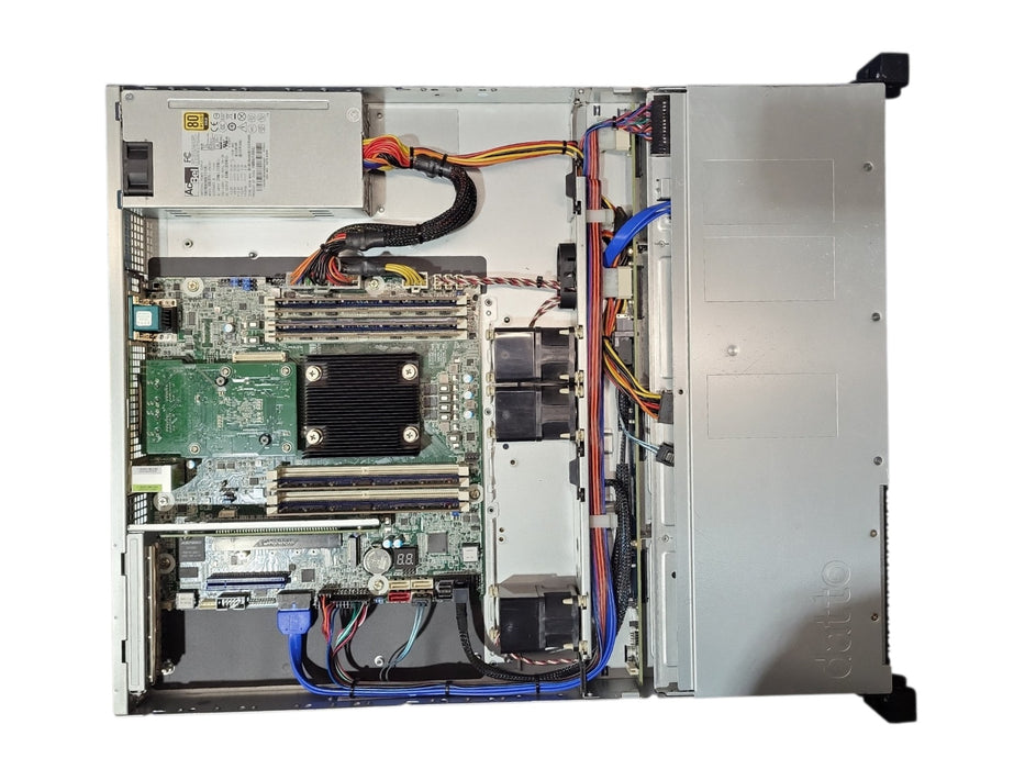 Datto Siris 4 S4P6 1U 4x3.5", Xeon D2143IT 2.20GHz, 48GB DDR4, No HDD, 400W PSU