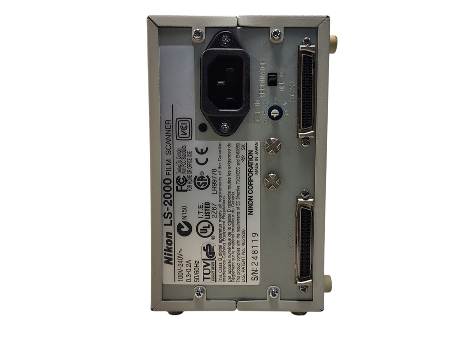 Nikon CoolScan LS-2000 Slide Negative Scanner READ