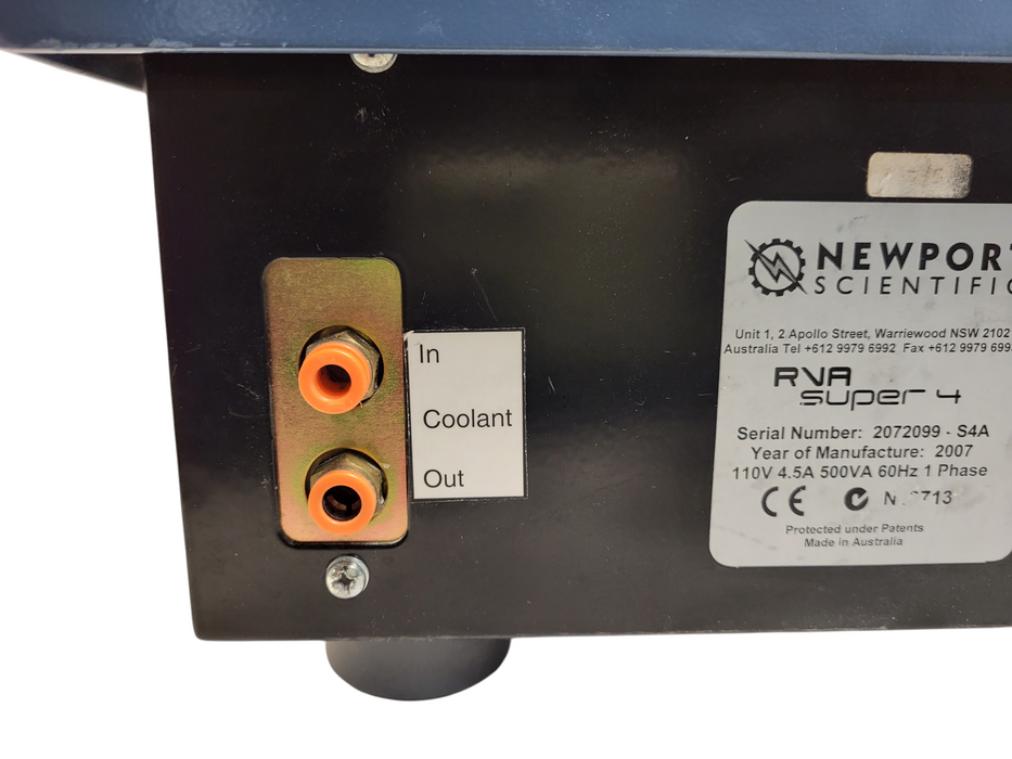 Newport Scientific RVA Super 4 READ