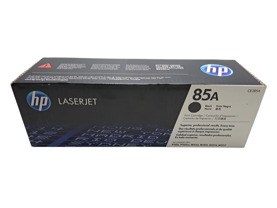 HP 85A Black Genuine LaserJet Toner Cartridge 1600 Pages Yield | CE285A OEM