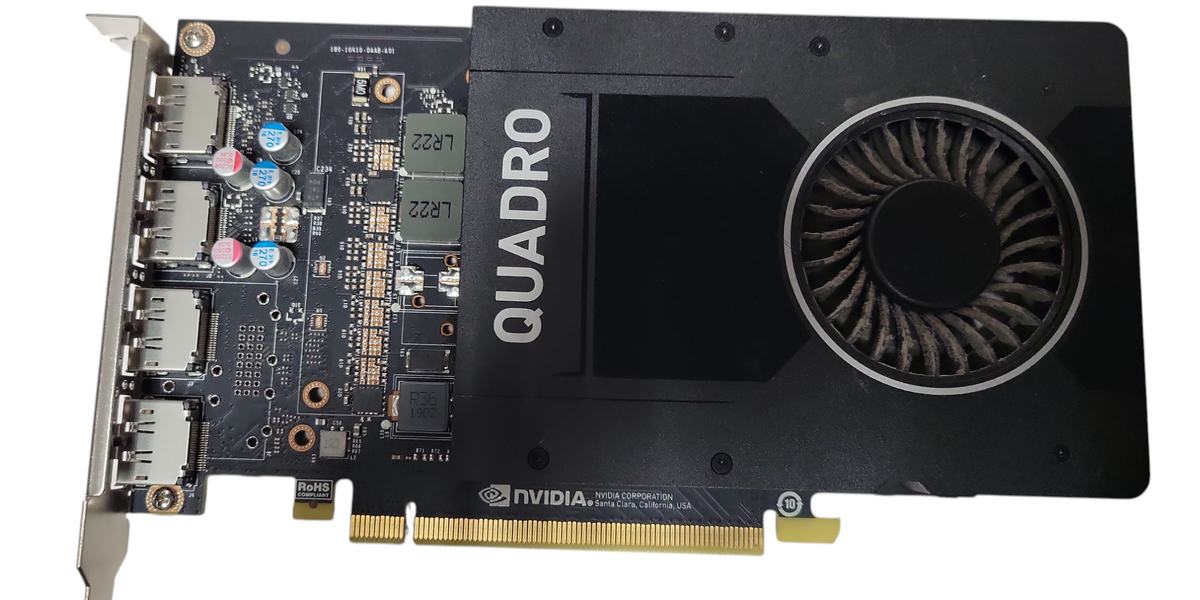 NVIDIA Quadro P2000 5GB GDDR5 Graphics Card | 4x DisplayPort