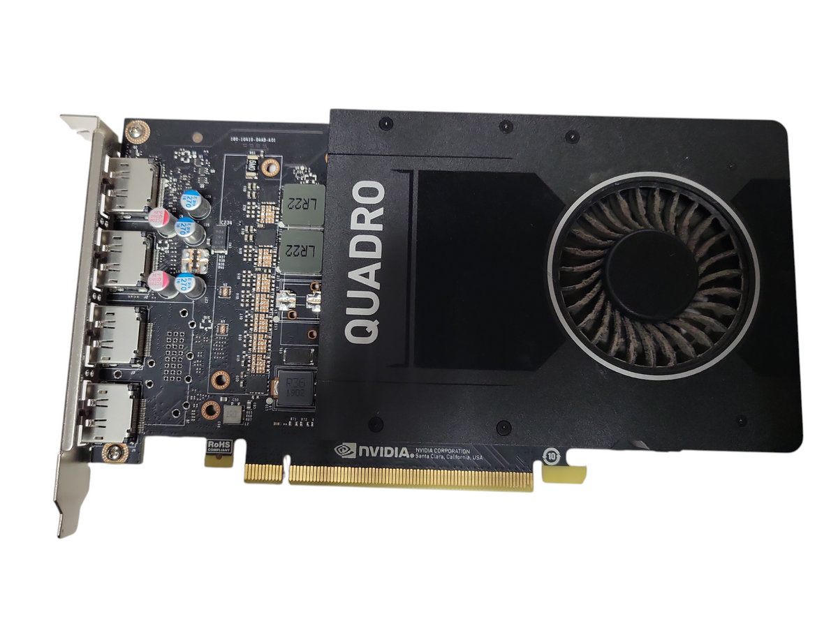 NVIDIA Quadro P2000 5GB GDDR5 Graphics Card | 4x DisplayPort