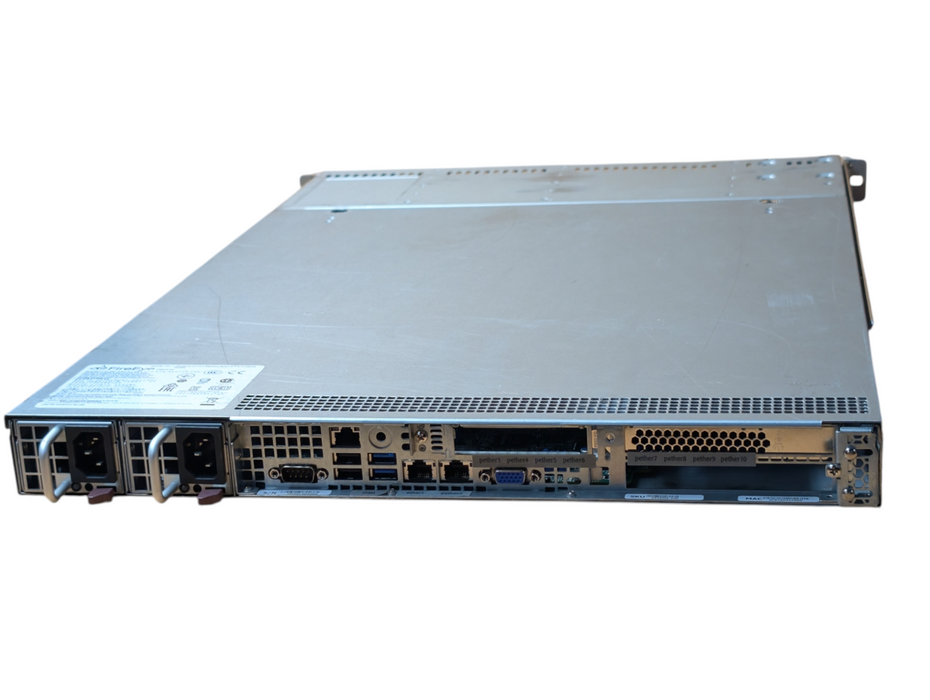 Supermicro X11SSW-F Intel Xeon E3-1240 v6 64GB RAM SAS 9341-4i 1U Server