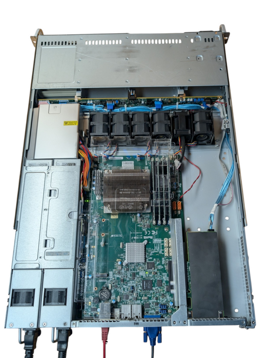 Supermicro X11SSW-F Intel Xeon E3-1240 v6 64GB RAM SAS 9341-4i 1U Server