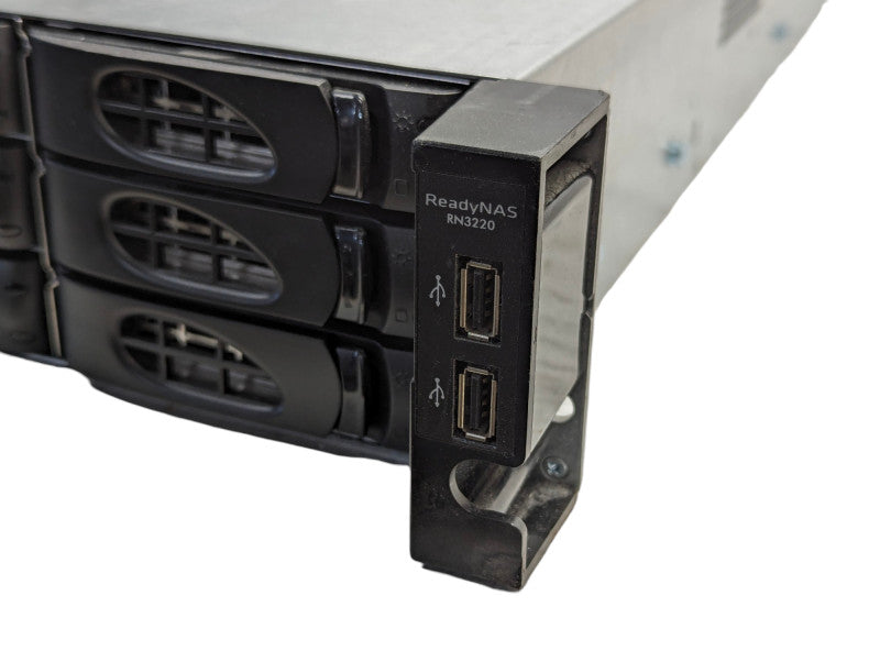 NETGER ReadyNAS RN3220 RNR-12A 12 3.5 inch bays 2U NAS diskless  -