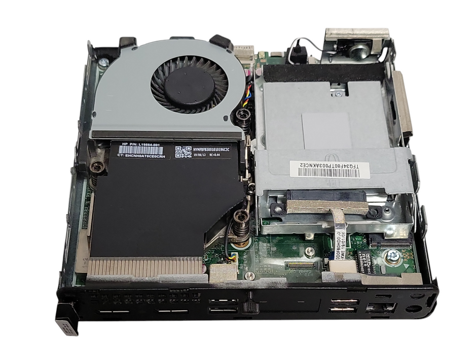 HP ProDesk 400 G4 DM, Core I5-8500T 2.10GHz, 8GB DDR4, 256GB NVMe w/ Power adapt