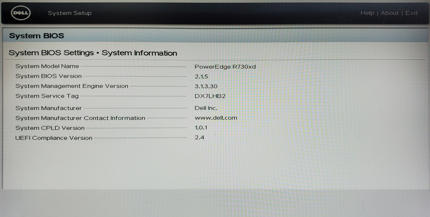 Dell PowerEdge R730xd - 1x Xeon E5-2620 v3, 128GB DDR4, H730 Mini - No HDD
