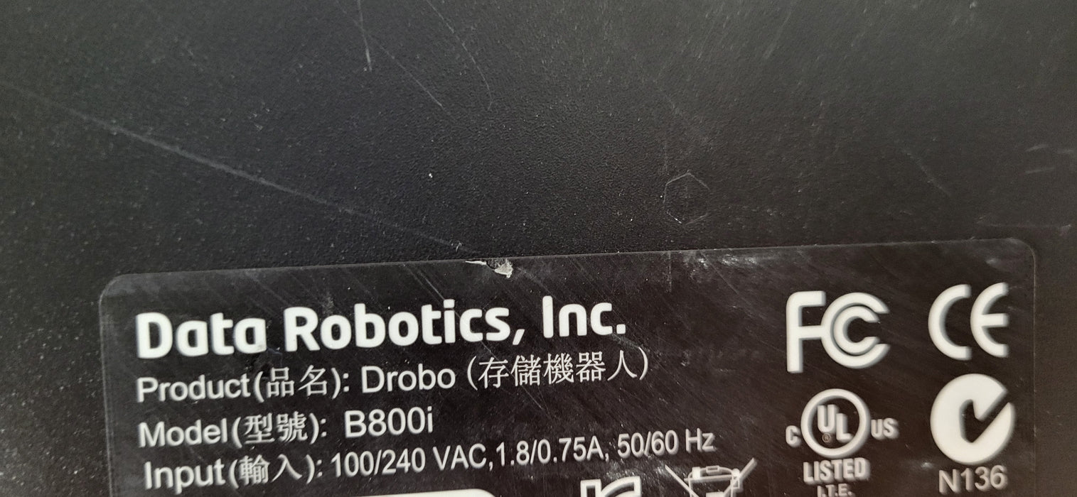 DROBO B800i 8-Bay iSCSI SAN Storage Enclosure | No HDDs