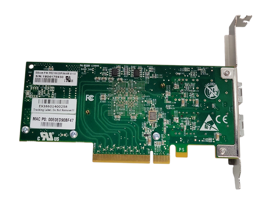 Dell PE210G2SPI9A-XR Dual-Port 10GB FH Profile Fiber Channel Card P/N: 03CTVF