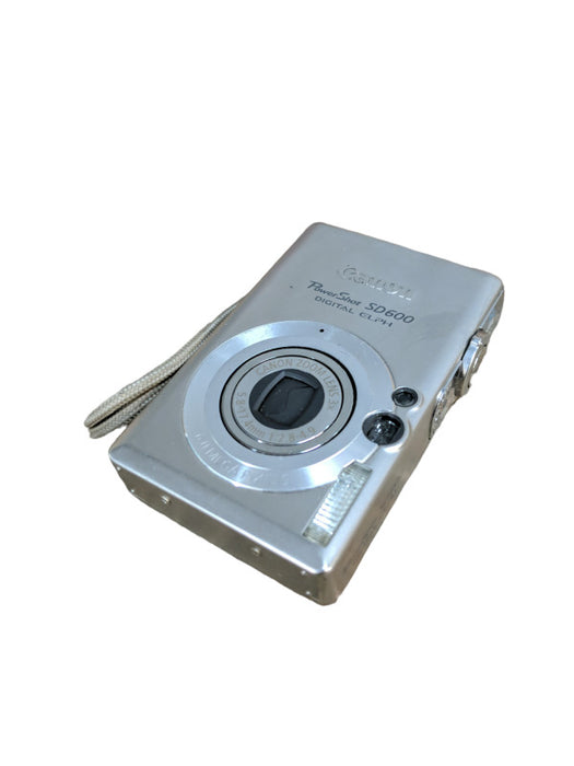 Canon PowerShot SD600 Digital Elph 6.0MP PC1193 - No Battery, No SD Card
