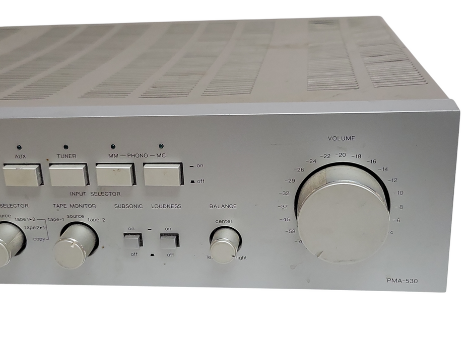 Denon Precision audio component / Pre-main amplifier PMA-530, No Remote, READ