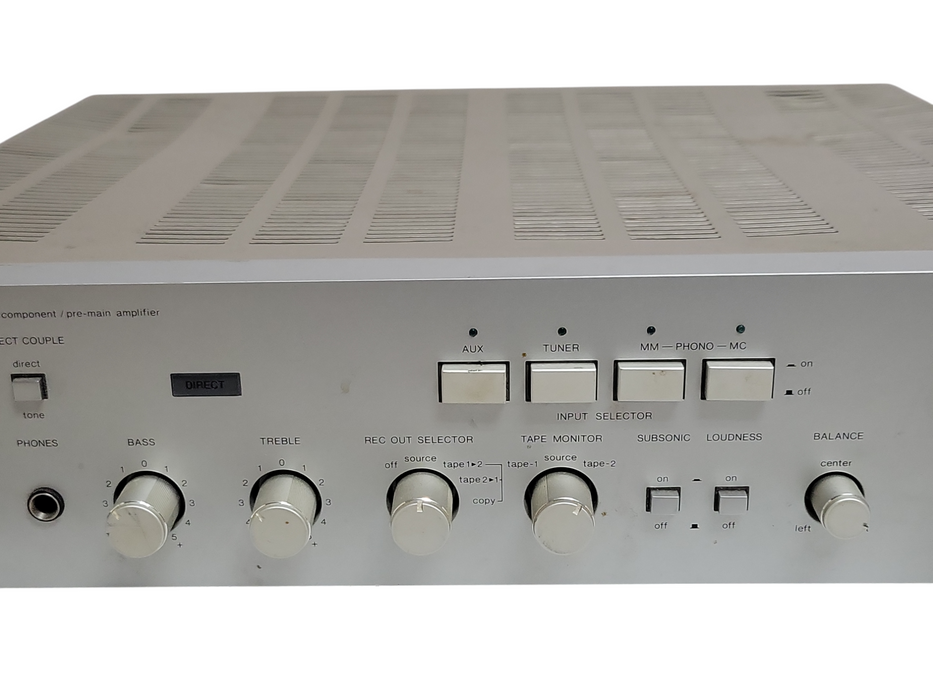 Denon Precision audio component / Pre-main amplifier PMA-530, No Remote, READ