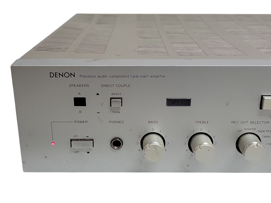 Denon Precision audio component / Pre-main amplifier PMA-530, No Remote, READ
