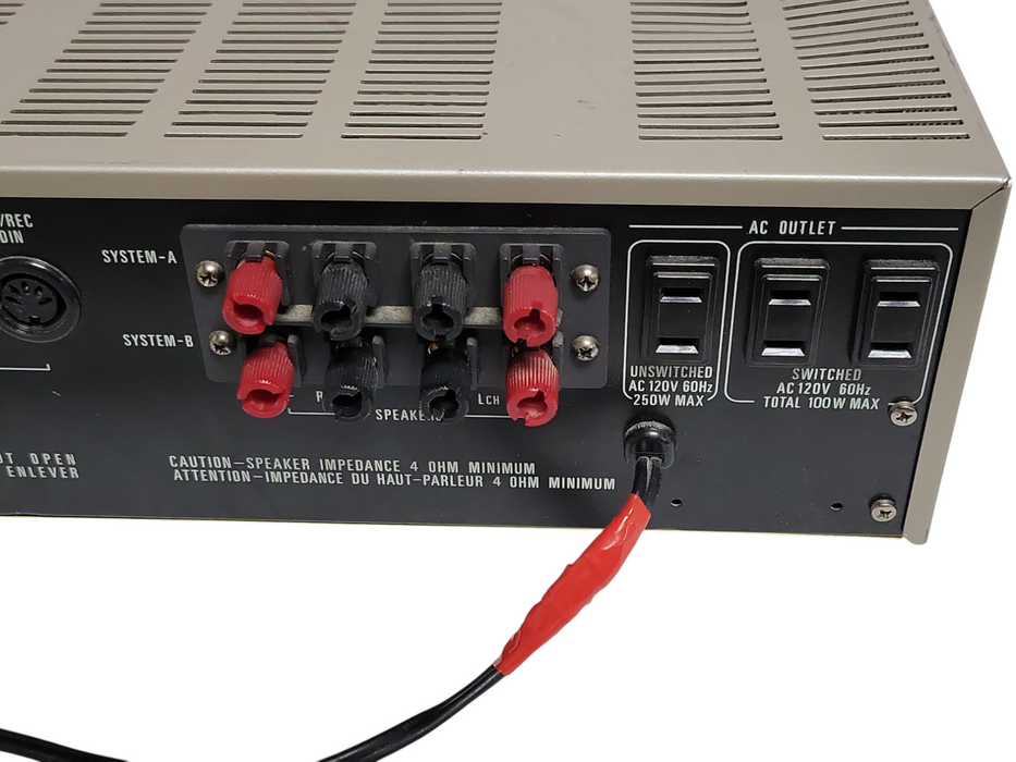 Denon Precision audio component / Pre-main amplifier PMA-530, No Remote, READ