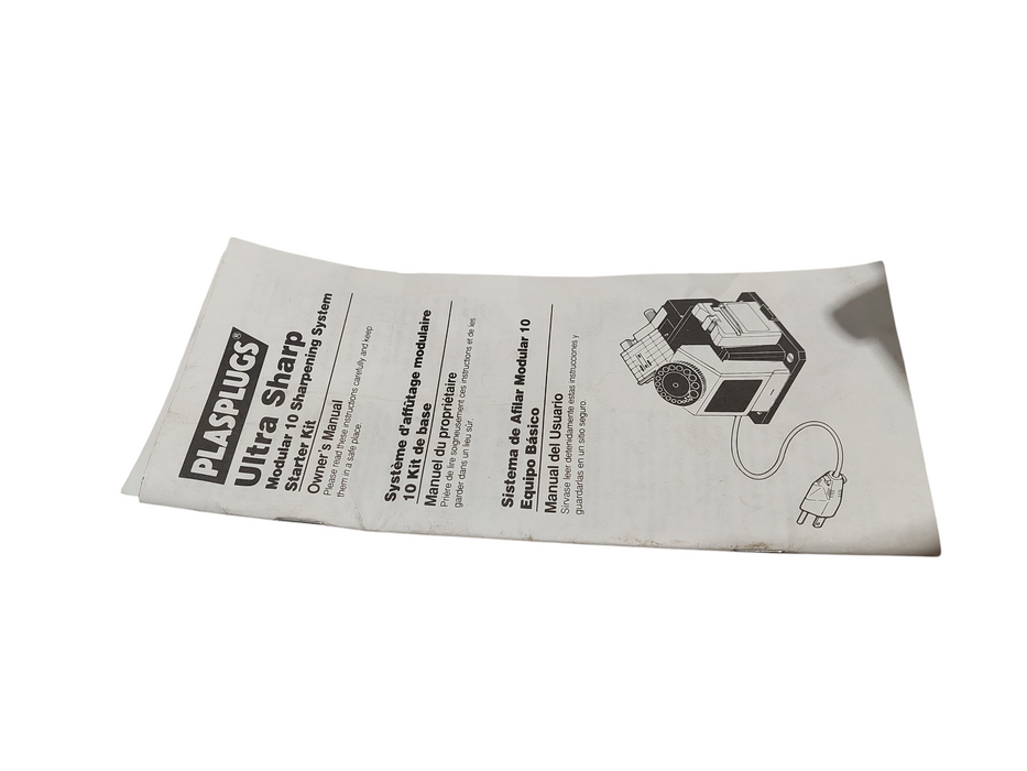Plasplugs Ultra Sharp Power Unit Sharpening Tool Model: DCS 407