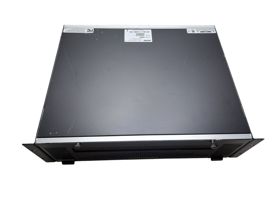 EVERTZ 7800FR MultiFrame Chassis w/ 5x 7736CEM-A4 1x7700FC 2x 7767RGBT 1x 7700FC