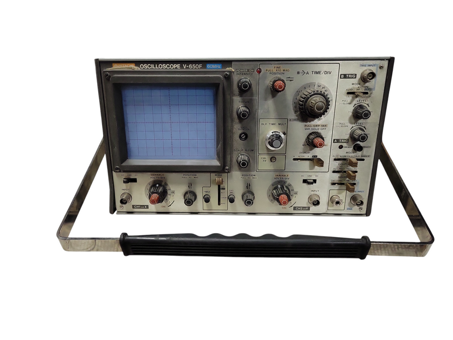 HITACHI OSCILLOSCOPE V-650F READ