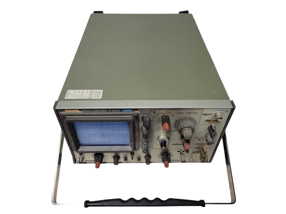 HITACHI OSCILLOSCOPE V-650F READ
