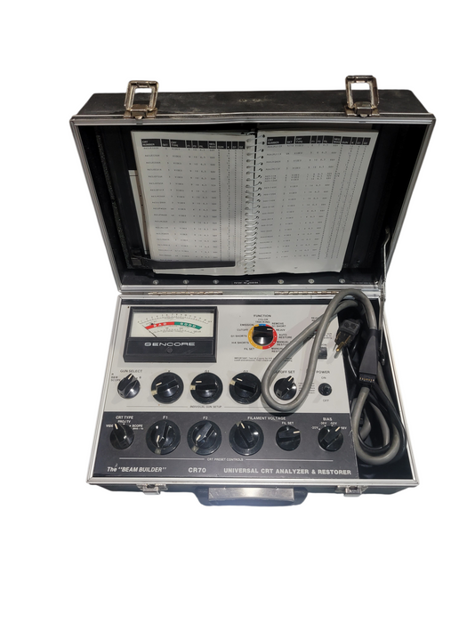 SENCORE ® CR70 Beam Builder - CRT Analyzer & Restorer w/Manuals