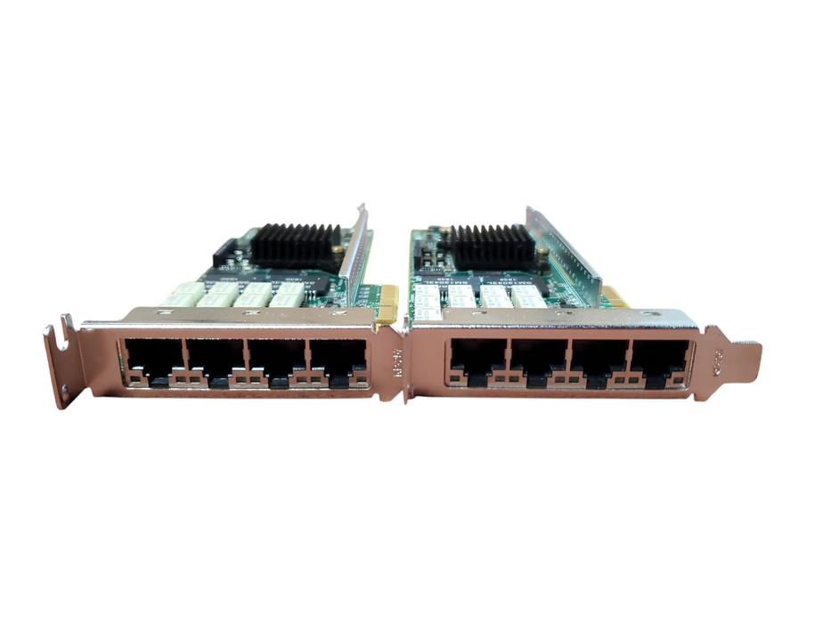 Lot 2x Silicom PE2G4BPI35LA-SD Quad Port Gigabit PCIe x4 Ethernet Server adapter