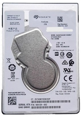 Lot 12x 2TB SATA 2.5" 7mm HDD - Assorted Brands
