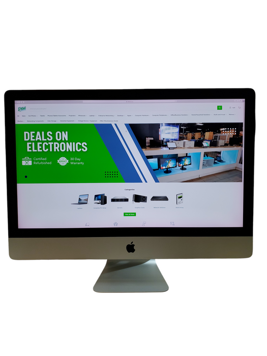 Apple iMac 27" Late 2015 i5-6500 3.20GHz 8GB 1TB HDD/R9 M380/5K Retina