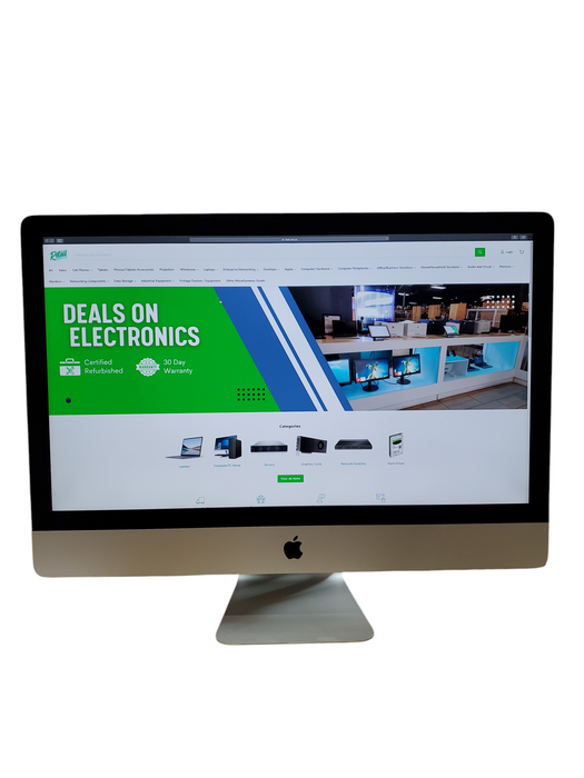 Apple iMac 27" Late 2013 i5-4570 3.20GHz 16GB 1TB HDD NVIDIA GT 755M 1GB
