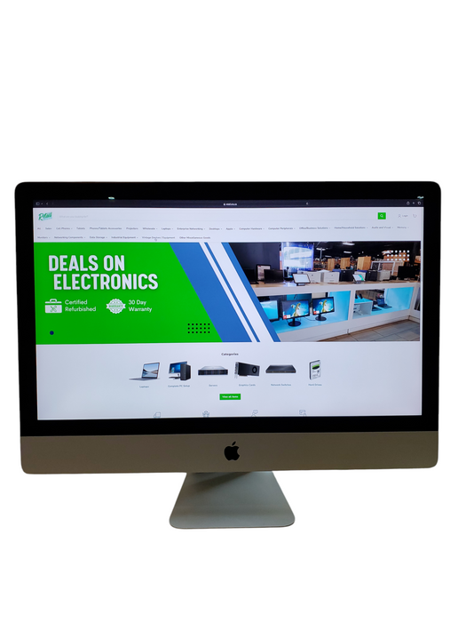 Apple iMac Retina 5K 27" Late 2015 i7-6700K @ 4 GHz 16GB RAM 1TB HDD AMD R9 M390