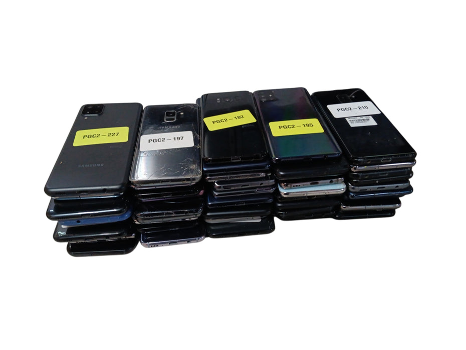 Lot of 50x Android Phones [Samsung / Google / LG | C Condition][PGC2-5]
