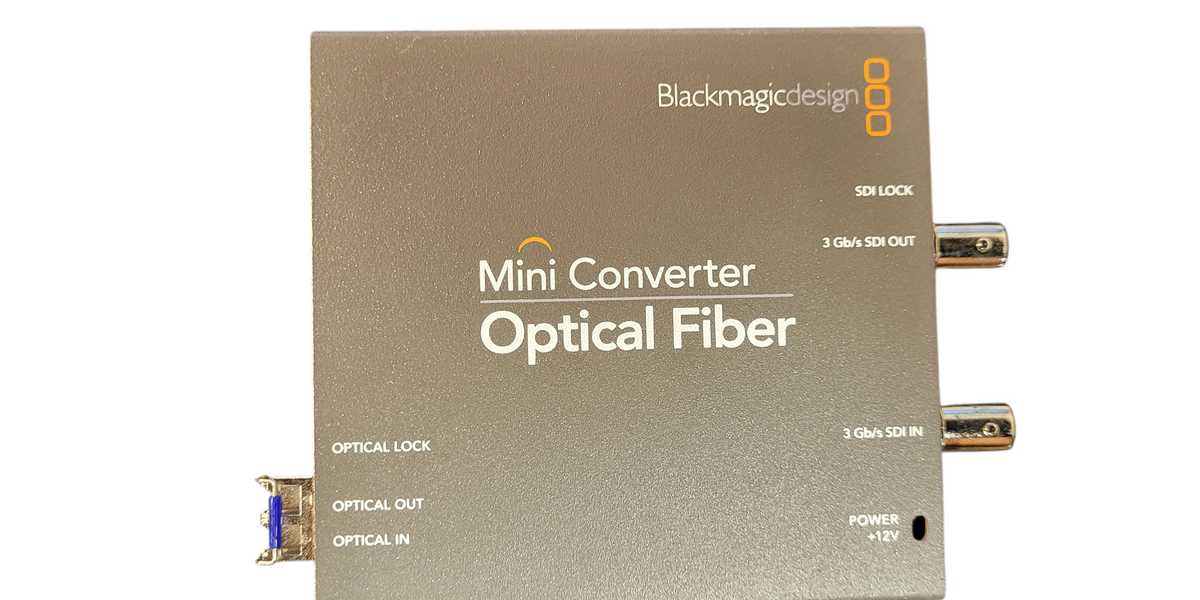 Blackmagic Design Mini Converter 3台 Blackmagic Design Bidirectional SDI to Optical Fiber 3G Mini