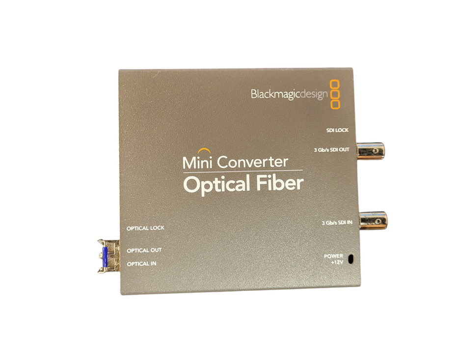 Blackmagic Design Bidirectional SDI to Optical Fiber 3G Mini Converter