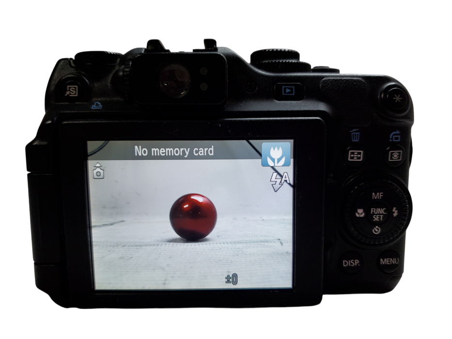 Canon PowerShot G12 10.0MP Digital Camera w/ Battery