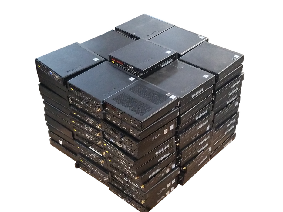 Lot of 100x 6th-8th Gen i-series USFF Desktops HP, Lenovo, Dell (USFF68-16)