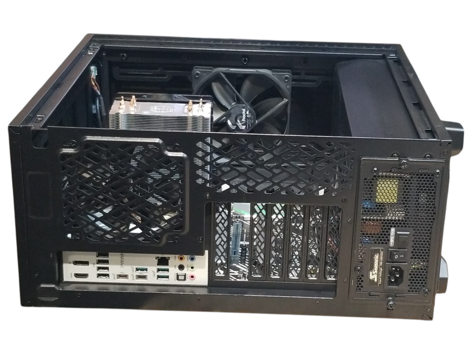 Custom Pc w/ Asus Z590-A Core i7-10700 CPU 16GB RAM No HDD *Read*